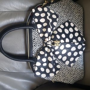 Betsey Johnson Polka Dot Bow Bag